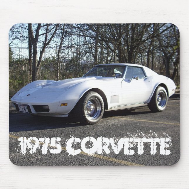 1975 Corvette Stingray Puzzle Musmatta (Framsidan)