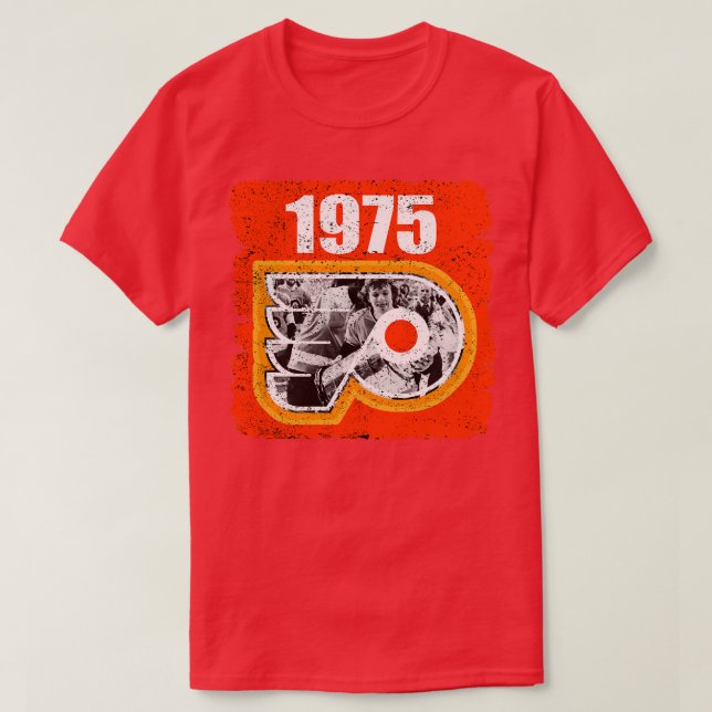 1975 Flyers Champs T Shirt (Design framsida)