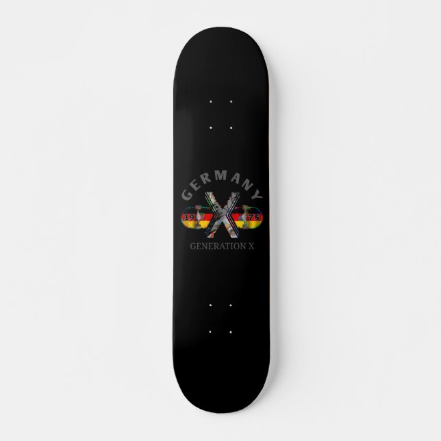 1975 Generation X Tyskland Skateboard (Framsida)