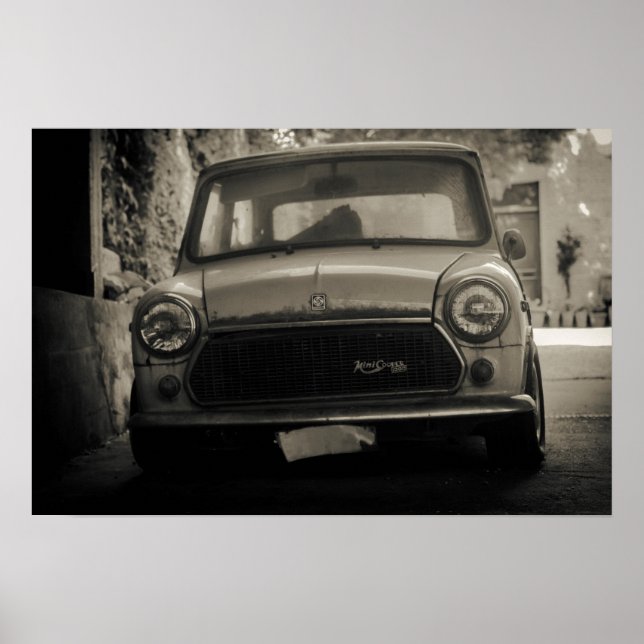 1975 Innocenti Mini Cooper 1300 Poster (Framsidan)