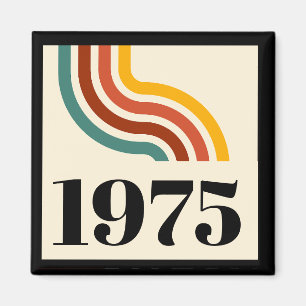 1975 Retro Rand Vintage affisch Magnet