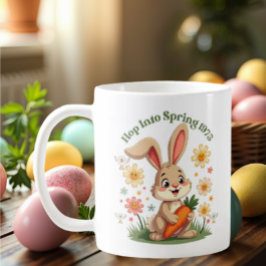 1975 Retro Vår Bunny kaffe mugg