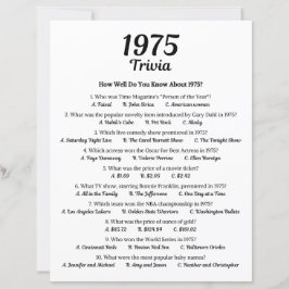 1975 Trivia-spel