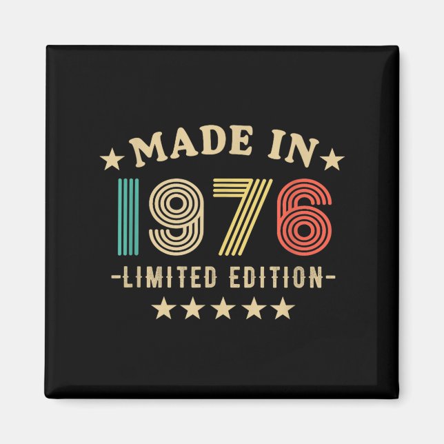 1976 50th Birthday,50th 2026 For Him, Dad,father's Magnet (Framsidan)