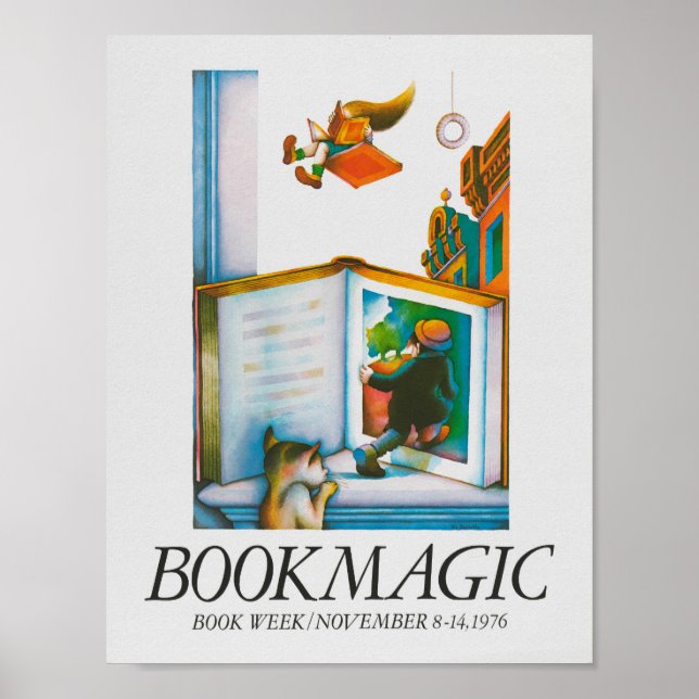 1976 Barns Bok-vecka Poster (Framsidan)