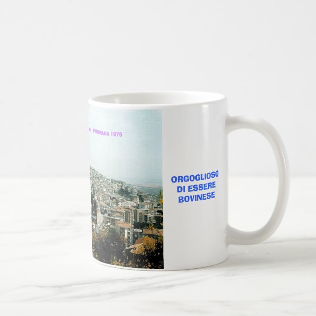 1976 Bovino - panoramat, BOVINO (FG) Puglia - I… Kaffemugg (Höger)