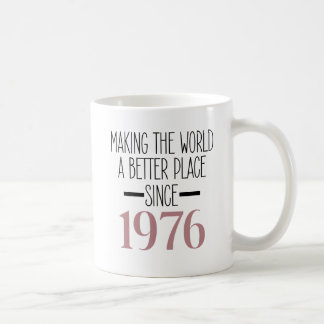 1976 Födelsedag 50 50-årspresenter Kvinnor Mamma Kaffemugg