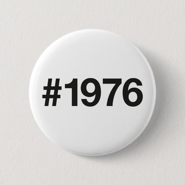 1976 Hashtag 49 ÅRS födelsedag Knapp (Framsida)