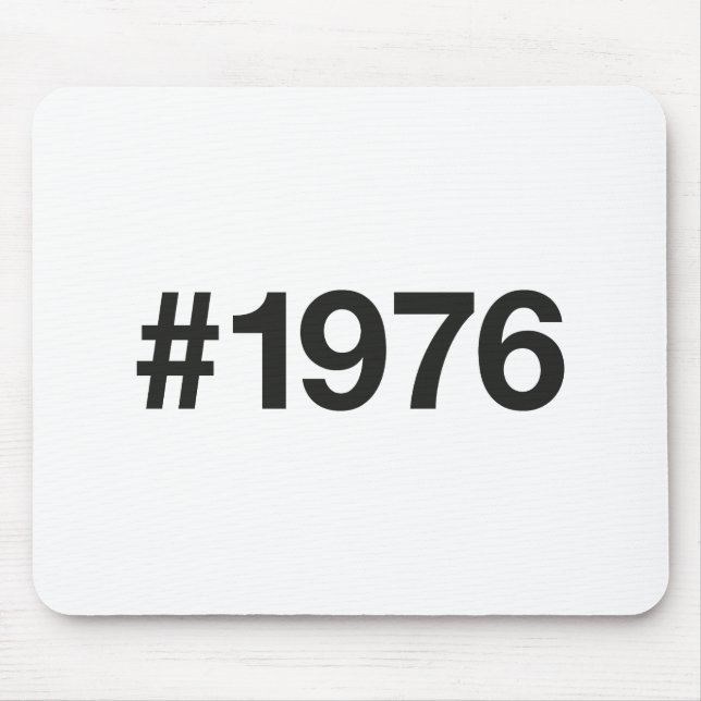 1976 Hashtag 49 ÅRS födelsedag Musmatta (Framsidan)