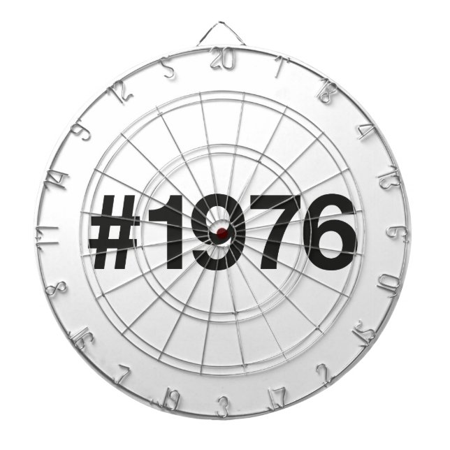 1976 Hashtag 49 Års Födelsedagsjubileum Darttavla (Framsidan)