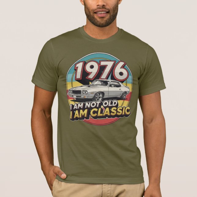 1976 Jag är inte gammal. T Shirt (Framsida)