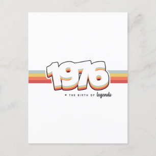 1976 Legender föds Vykort