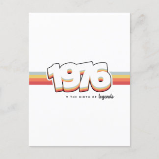 1976 Legender föds Vykort