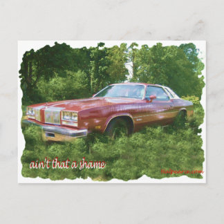 1976 Oldsmobile Cutlass Supreme Coupe. Vykort