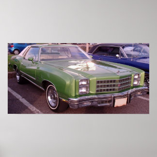 1976 Poster av Chevy Monte Carlo