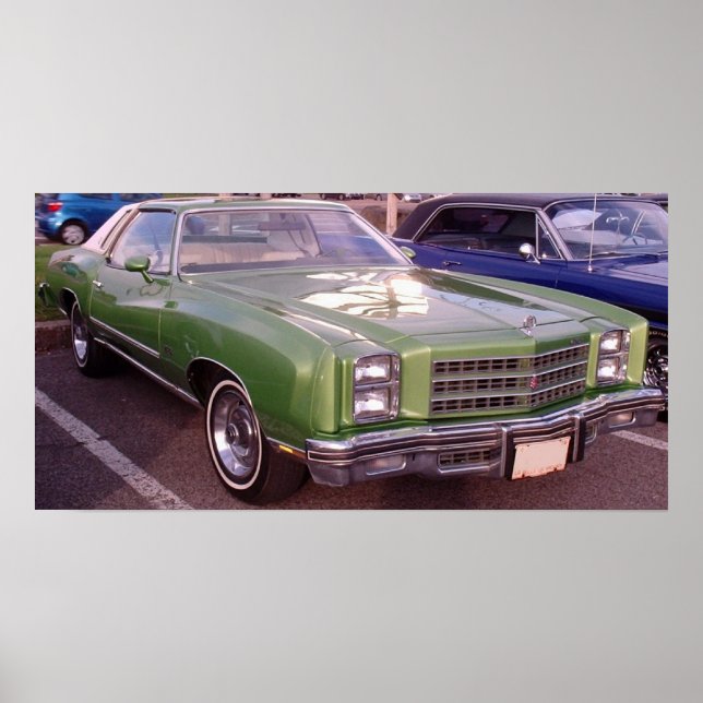 1976 Poster av Chevy Monte Carlo (Framsidan)