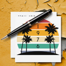 1976 Retro Rand Sunset Vintage