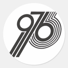 1976 RUNT KLISTERMÄRKE