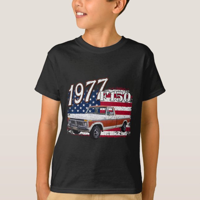 1977 77 F150 4th of June American T Shirt (Framsida)