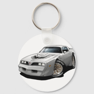 1977-78 Trans Am White Nyckelring