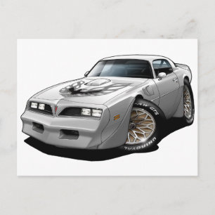 1977-78 Trans Am White Vykort