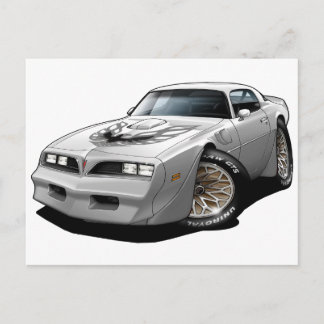 1977-78 Trans Am White Vykort