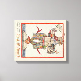 1977 Barns Bok-vecka Canvastryck