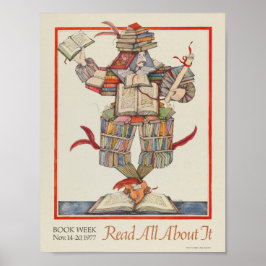 1977 Barns Bok-vecka Poster