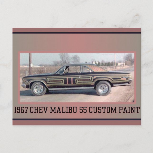 1977 CHEV SS 2 VYKORT (Framsida)