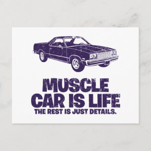 1977 Chevrolet El Camino Vykort