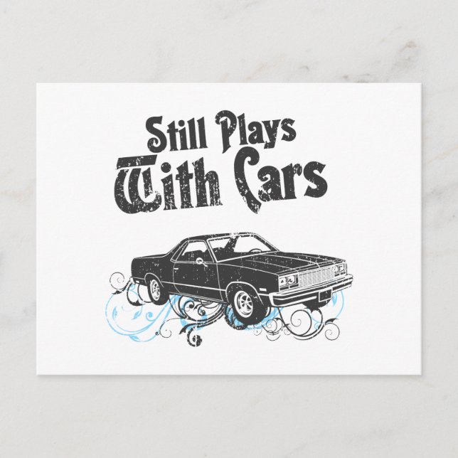 1977 Chevrolet El Camino Vykort (Framsida)