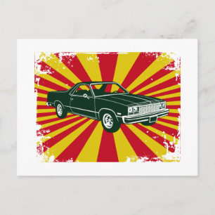 1977 Chevrolet El Camino Vykort