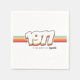 1977 Förklaringarnas födelse Pappersservett