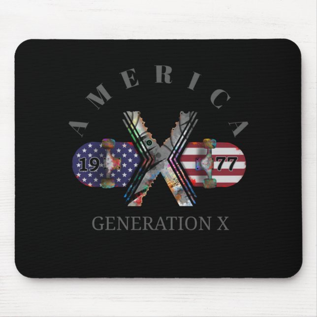 1977 Generation X American Skateboard Musmatta (Framsidan)