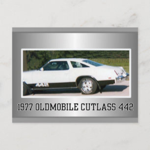 1977 Olds 442 Vykort