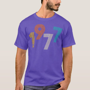 1977 Retro Birthday Vintage T Shirt