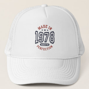 1978 Åldras till födelsedagspresent Keps