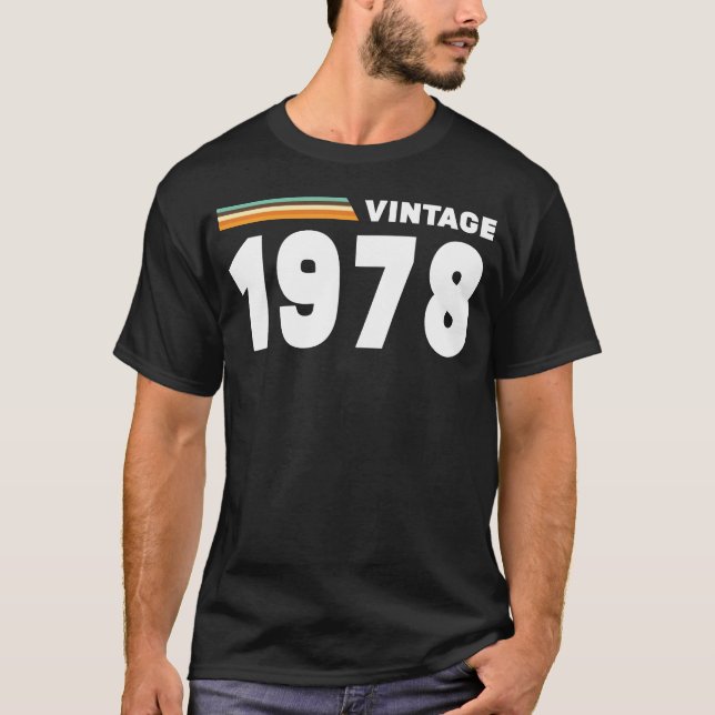 1978 års present t shirt (Framsida)