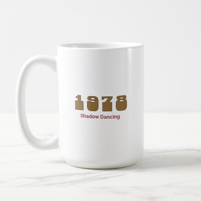 1978 års topplåt kaffemugg (Vänster)