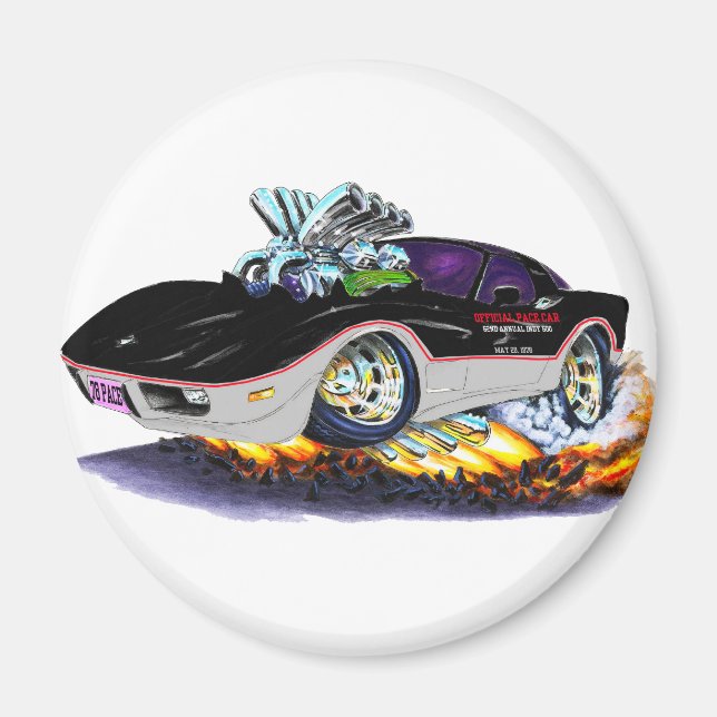 1978 Corvette Indy Pace Car Magnet (Framsidan)