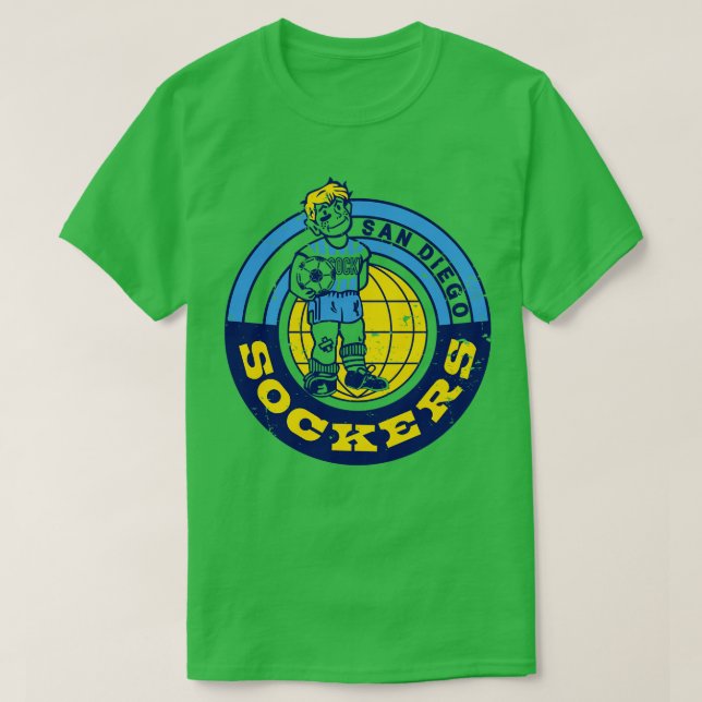 1978 San Diego Sockers T Shirt (Design framsida)
