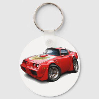 1979-81 Trans am Red Car Nyckelring