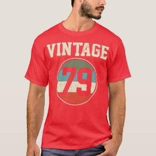 1979 Födelsedag Vintage 3 T Shirt