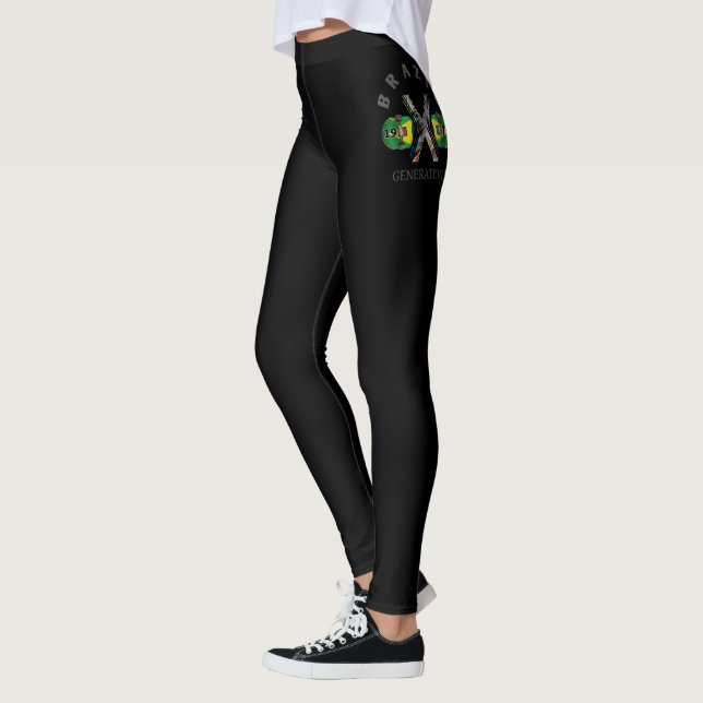 1979 Generation X Brasiliansk skateboard Leggings (Vänster)