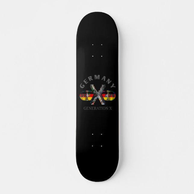 1979 Generation X Tyskland Skateboard (Framsida)