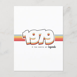 1979 Legender föds Vykort