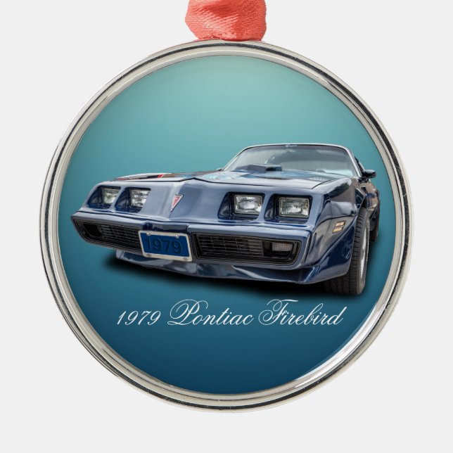 1979 PONTIAC FIREBIRD JULGRANSPRYDNAD METALL (Framsidan)