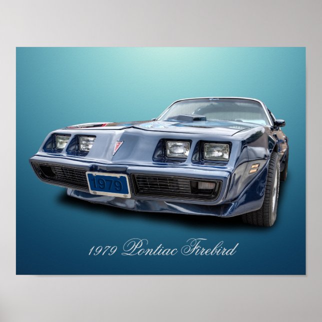 1979 PONTIAC FIREBIRD POSTER (Framsidan)