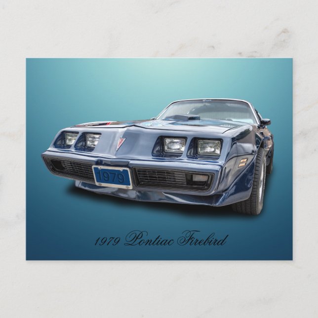 1979 PONTIAC FIREBIRD VYKORT (Framsida)