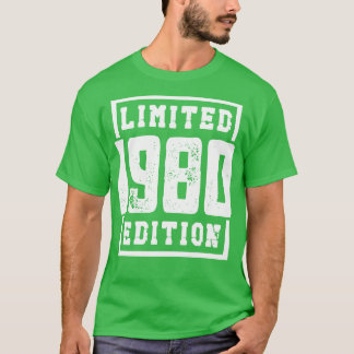 1980 års Begränsada utgåva T Shirt